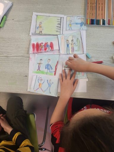 PROJET BANDES DESSINEES AVRIL 2025 Atelier de Bandes dessinées avec primaires en centre de loisirs