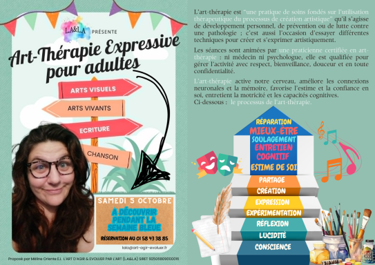 Plaquette de présentation art-thérapie